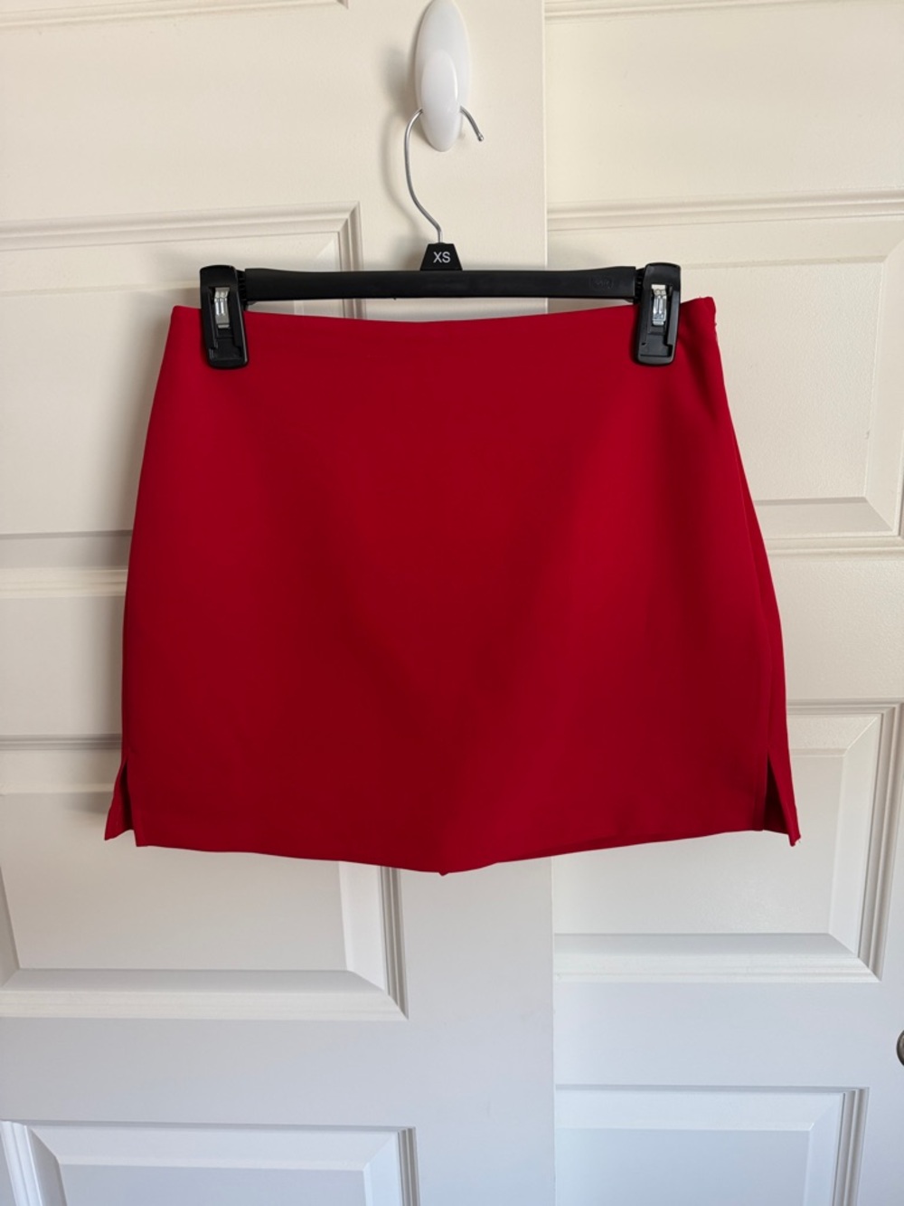 Red Mini Skort- EXPRESS